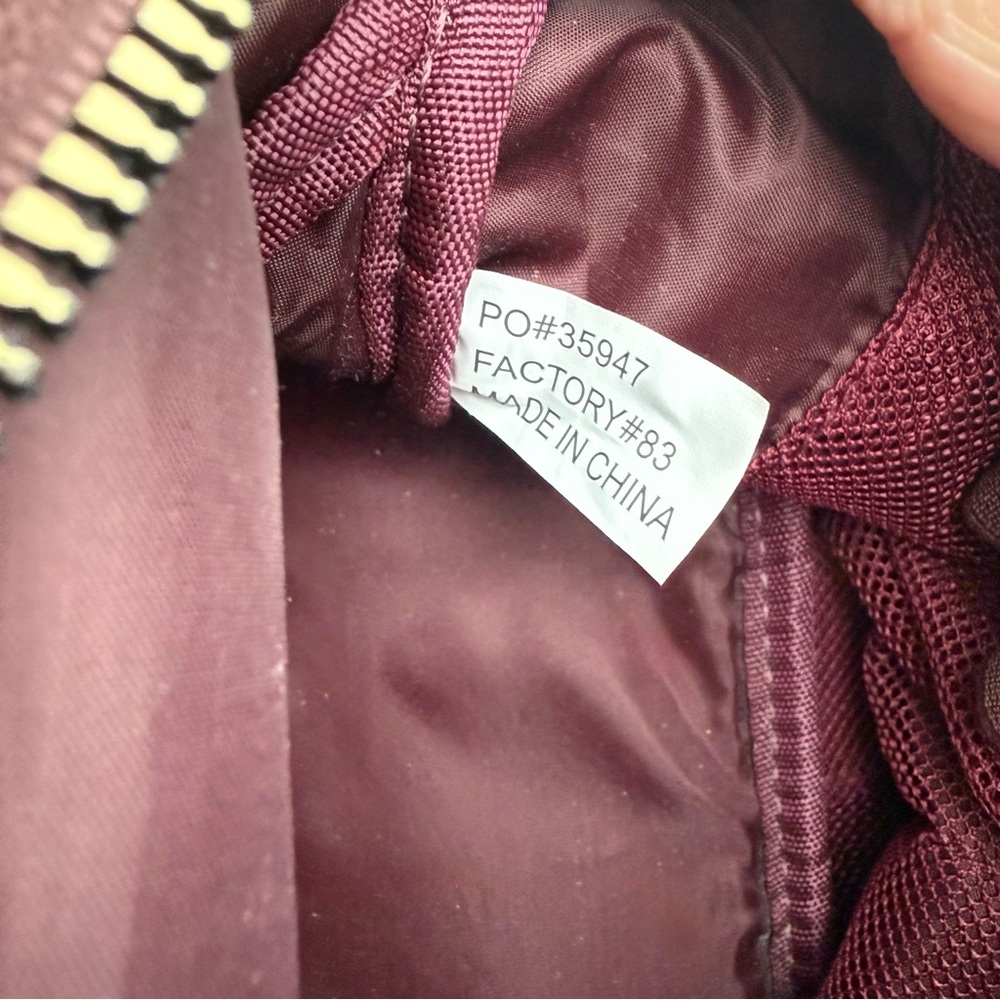 ADRIENNE VITTADINI Mauve Lavender Boston Speedy Style Handbag Shimmer Scarf - Picture 13 of 13